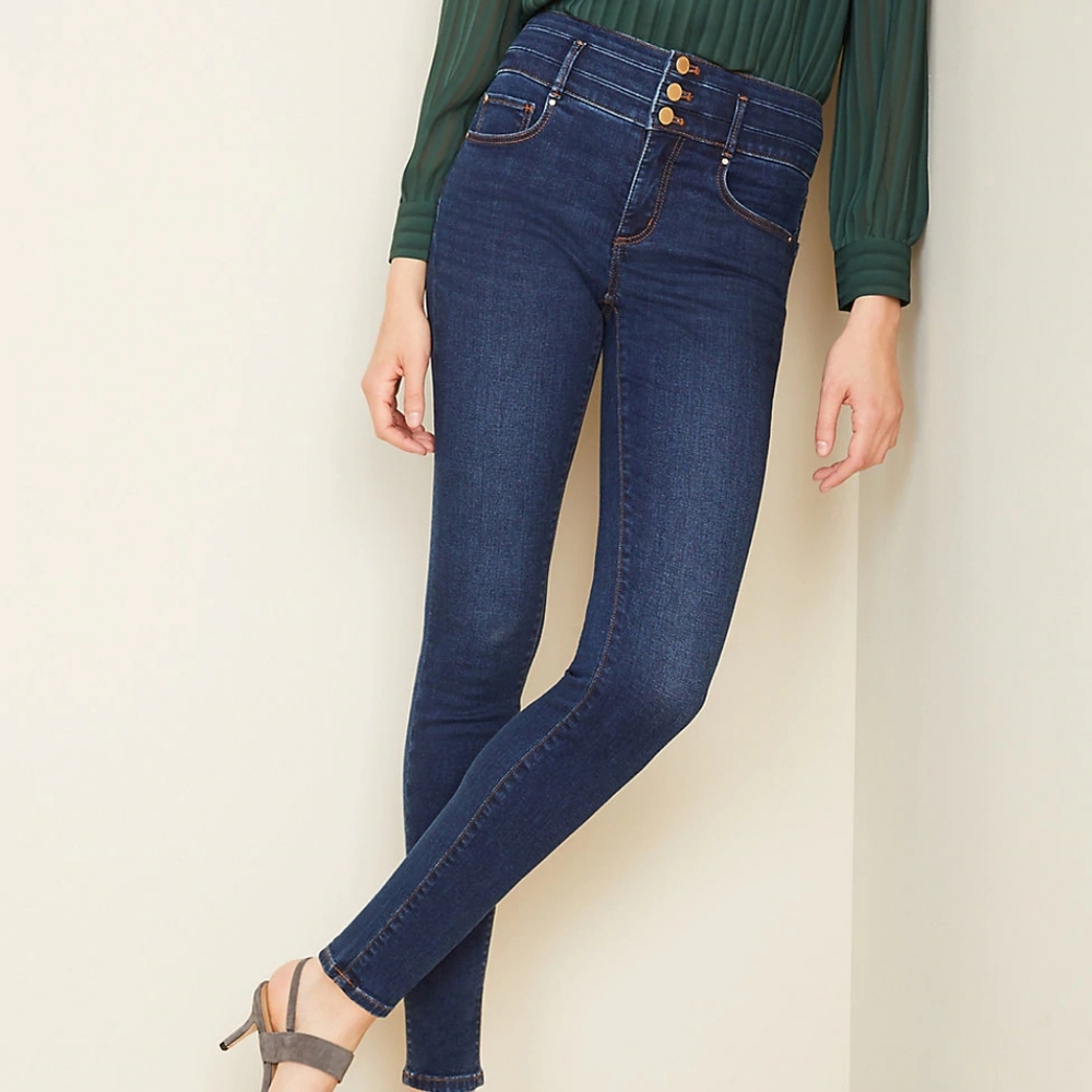 Ann Taylor High Rise Skinny Jeans